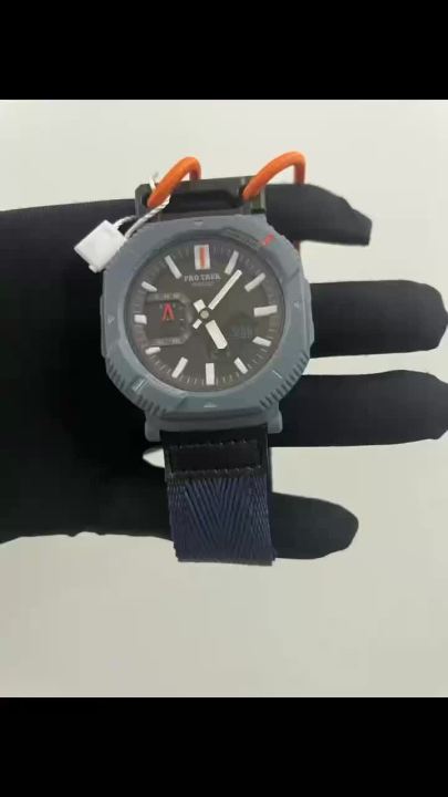 (Ready Stock) G .Shock Men Watch Sport Watch Dual Time Display Water Resistant Shockproof and Waterproof World Time LED Auto Light Sports Wrist Watches with 2 Year Warranty PRJ-B001 (copy original 1.1 premium)