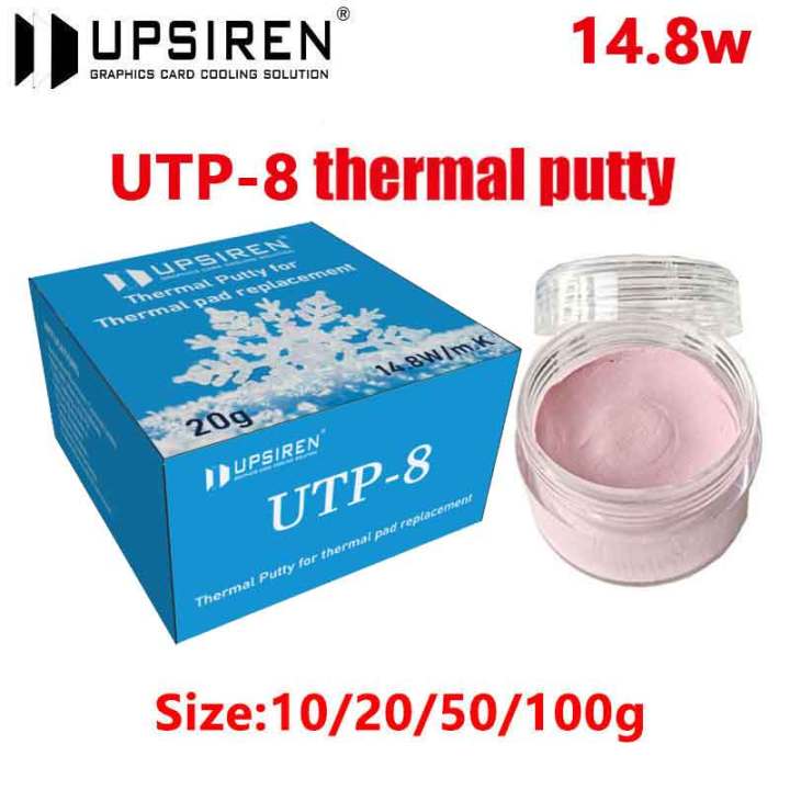 UPSIREN Thermal Putty UTP-8 For VGA GPU IC Processor Rapid Cooling ...