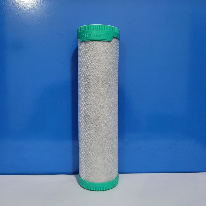 Eurotech CTO Block Carbon Filter Premium Quality Water Filter Cartridge for RO Plant ( 3rd Stage ) Water Purifiers