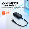 5V/12V/24V Tuya WiFi DC Cycle Timer Switch Remote Control via Mobile App and Smart Voice Control DC 5.5*2.1 mm/DC 3.5*2.1 mm. 