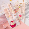 2Pcs/Set Cute Kids Hairdressing Comb Tail Comb for Girls Whale Dinosaur Giraffe Unicorn Hair Comb Kids. 