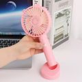 Desk Fan High Velocity Electric Fan USB Rechargeable Student Fan Cat Ear Design Mini Fan Portable Hand Held Fan For Office 1Pcs. 