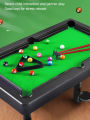 Mini Pool Table Game Tabletop Desktop Sports Billiards Board Party Game Mini Tabletop Set Toy  for Parent Child Interactive. 