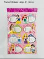 Name Sticker Card For Students & Kids School, Class Note Books. 