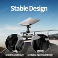 2025 New Version for Starlink Mini Pole Mount - Aluminum Alloy Adjustable Non-Ball Joint Clamp, Compatible with RV Yacht Camper.