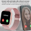 2025 New For Women Bluetooth Call Smart Watch Women Men Heart Rate Blood Oxygen Voice Assistant 100+Sports Ladies Smartwatch.