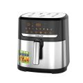 Sokany (SK-10097) 2000W 12 Litre Healthy Digital Air Fryer With Double Heating And Non-Stick Detachable Basket. 