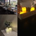 Flameless Flickering LED Candles Light Flameless Candles Battery Powered Candles for Wedding Decor Birthday Party Supplies Warm home decoration item.