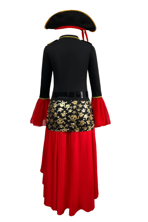 Costume Da Pirata Per Bambino Dressforfun - Travestimento Carnevale Con Pantaloni A Righe, Giacca Effetto Stracciato E Cintura Con Fibbia, 5-7 Anni