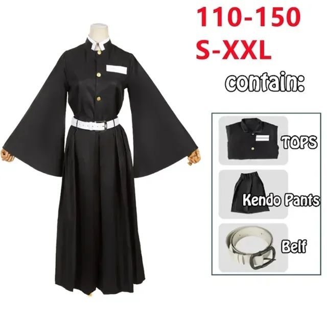 Anime%20Kimetsu%20No%20Yaiba%20Tokitou%20Muichirou%20Cosplay%20Kostuums%20Kisatsutai%20Uniform%20Pruik%20Halloween%20Kostuum%20Volwassen%20Kids%20-%20Image%205