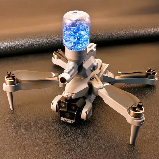 Drone Brushless Motor with Ultra Wide Angle 4k Tripple Camera update edition db