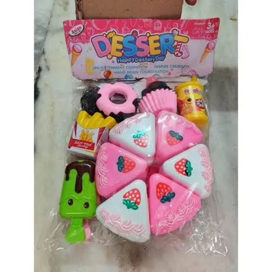 Kids%20Kitchen%20Toys%20DIY%20Cutting%20Birthday%20Cake%20Pretend%20Play%20Food%20pink%20-%2022%20Pcs%20-%20Image%202