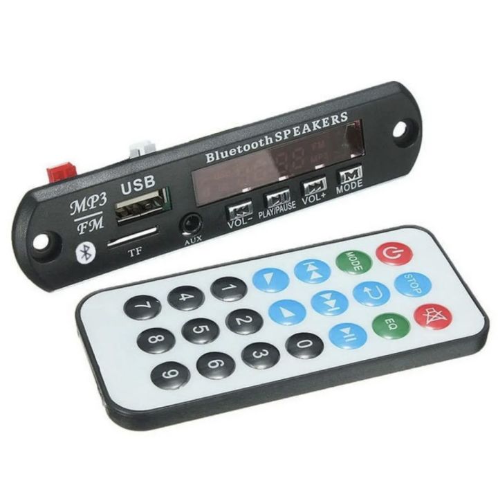 Bluetooth%20Audio%20Decoder%20Board:%20USB%20MP3%20WMA%20FM%20AUX%20Kit%20with%20Remote%20Control%20-%20Image%204