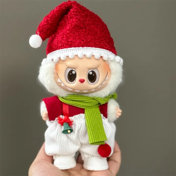 Doll%20Clothes%20For%2015-17CM%20Labubu%20Clothing%20Merry%20Christmas%20Hat%20Scarf%20Elk%20Snowman%20Set%20Mini%20Plush%20Doll%20Accessory%20New%20Year%20Dress%20%20-%20Image%204