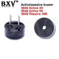 10PCS 9042 9x4.2mm Integrated Passive Buzzer 16R AC 3V 3.3V 9042 Active/Passive 3V 5V Mini Piezo Buzzers Speaker DIY Electronic. 