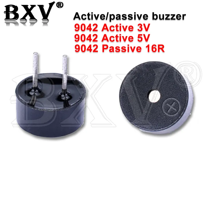 10PCS 9042 9x4.2mm Integrated Passive Buzzer 16R AC 3V 3.3V 9042 Active/Passive 3V 5V Mini Piezo Buzzers Speaker DIY Electronic