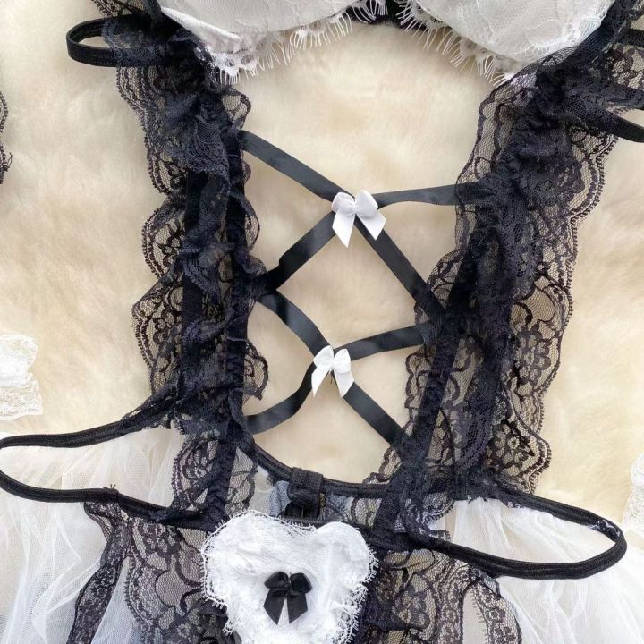 Maid%20Outfit%20Maid%20Dress%20Cosplay%20Sweet%20Classic%20Apron%20Maid%20Costume%20with%20%20Headwear%20Bodysuit%20-%20Image%205