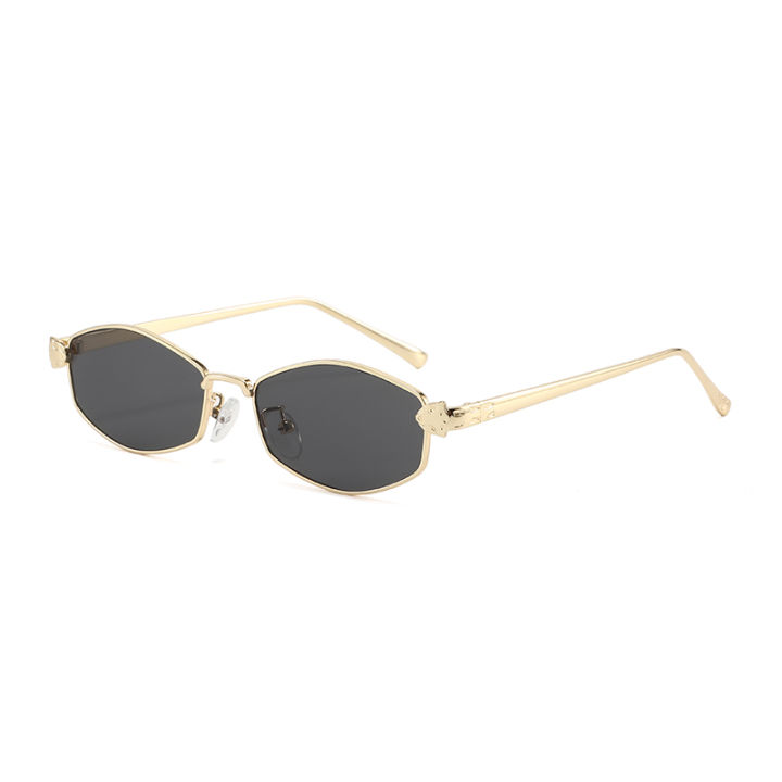 Hiking%201/3pcs%20Vintage%20Metal%20Hexagon%20Anti%20Light%20Glasses%20Women%20Men%20Steam%20Punk%20Style%20Eyewear%20Fashion%20Brown%20Lens%20Polygon%20Shades%20-%20Image%204