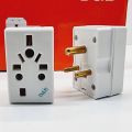 Multi-plug UK USA Europe Pin Power Adapter. 