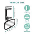 1PC & 2PC Shatterproof & Shakeproof Forward Facing Baby Car Mirror - Clip On Car Mirror for Baby, Newborn Essentials.