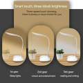 Portable USB Rechargeable Desk Lamp Touch 3 Modes Dimming Table Lamp. 
