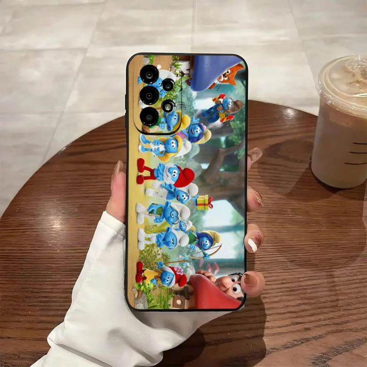 Funny%20And%20Cute%20S-Smurfs%20Anime%20Phone%20Case%20For%20Samsung%20Galaxy%20S25%20S24%20S23%20S22%20S21%20PLUS%20ULTRA%20-%20Image%204