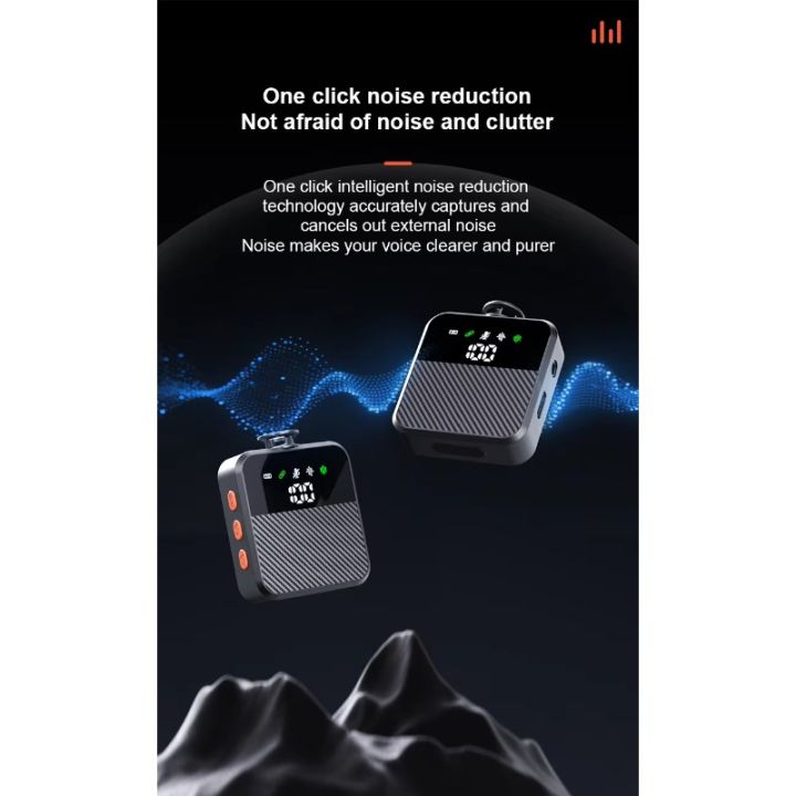 Wireless%20Lavalier%20Microphone%20Lapel%20Video%20Recording%20Mic%20for%20iPhone%20iPad%20Mini%20-%20Noise%20Reduction%20for%20Interview%20Podcast%20Vlog%20-%20Image%204