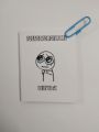 Sorry (a)  Mini Cards (5 x 5) cm - Pack of 5. 
