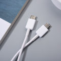 Samsung 25W 45W USB C To Type C Cable For Galaxy A17 A16 A15 5G S25 S24 S23 FE Tab S11 Ultra S10 Lite Fast Charging Charger Cord.