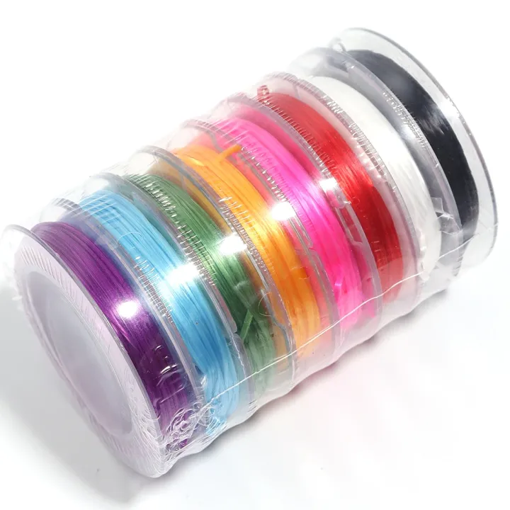 Elastic Crystal Beading Thread(Multi colors random)HandmadeDIYDedicated ...