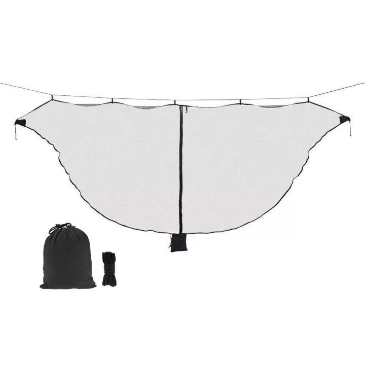 Hammock Mosquito Net Outdoor Breathable Insect Screen Portable Travel Camping Hammock with Mosquito Net Included Adult Size
