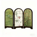 1:12 Scale Miniature Folding Small Screen, Suitable for Use as a Partition in Dollhouse, Study Room, Bedroom, Bathroom. 