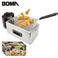 Electric fryer BOMA BM-80 3l, household deep fryer for making French fries. 