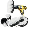 2/3.5/4/5'' Brush Attachment Set Power Scrubber Brush Car Polisher Bathroom Cleaning Kit with Extender Kitchen Cleaning Tools.