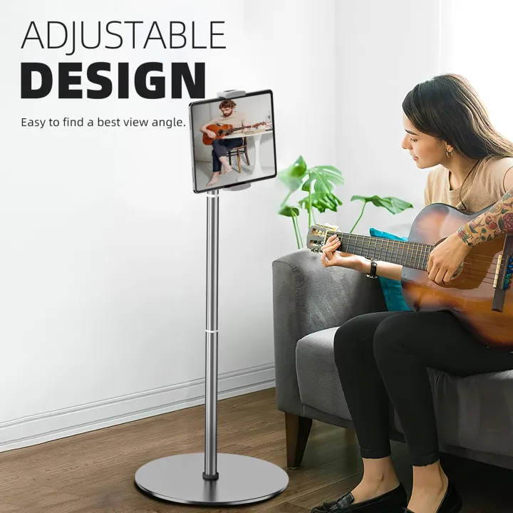 Oatsbasf%20Tablet%20Stand%20Height%20Adjustable%20Tablet%20Floor%20Holder%20for%20iPad/for%20iPad%20Pro/for%20iPhone/for%20Samsung/or%204.7-12.9''%20Devices%20-%20Image%204