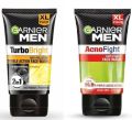 Garnier Men Turbo Bright Brightening Face Wash 100gm. 