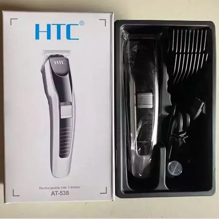 HTC%20AT-538%20Rechargeable%20hair%20and%20beard%20trimmer%20Run%20Time%2045%20Minute%204%20Size%20Clip%20-%20Image%208