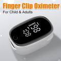 Oximeter Portable Fingertip Pulse Blood Oxygen Saturation Monitor With LED Display Fingertip Oximeter Testing SpO2 Health Care.