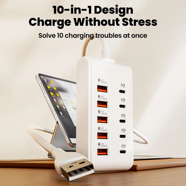 10%20Ports%20USB%20Charger%205USB+5PD%20Power%20Strip%20Multi%20Port%20Type%20C%20Wall%20Charger%20With%201M%20Cable%20For%20iPhone%20%20%20QC3.0%20Adapter%20-%20Image%206