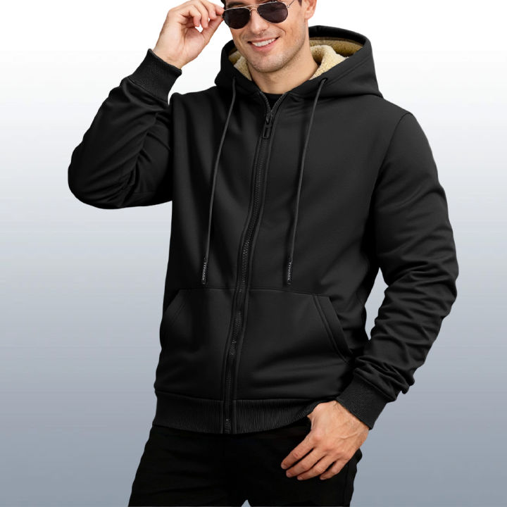 Winter%20Lambswool%20Zipper%20Hoodies%20Thicken%20Warm%20Jackets%20Long%20Sleeve%20Sweatshirts%20Casual%20Sports%20Fleece%20Black%20Coats%20Hooded%20Men%20Coat%20To%20-%20Image%203