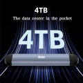 CoolFish M. 2 Mobile Solid State Drive Boxes Supports NVMe Protocol 4TB USB3.2 GENG2 Type-C 3.2GENG2 10Gb SSD Case for Mac OS. 