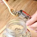 ModularTech Stainless Steel Pepper Mill Salt Mill Pepper Crusher Salt Crusher Button Press Technology Easy Processing. 