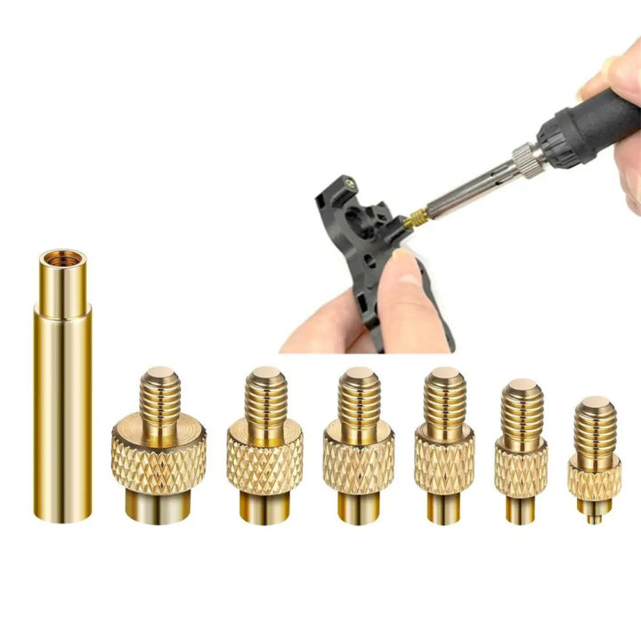 Heat%20Set%20Insert%20Soldering%20Iron%20Tip%20Head%20M2%20M2.5%20M3%20M4%20M5%20M6%20Hot%20Melt%20Insets%20Nut%20Brass%20Embedded%20Thread%20Insertion%20Kit%20For%20Plastic%20-%20Image%205