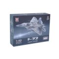 1/100 US F-22 Raptor Stealth Fighter Model Creative Series Building Blocks DIY Decor Assembled Toys For Christmas .