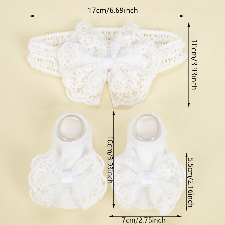 3Pcs/Set%20Cream%20Lace%20Baby%20Headbands&Socks%20Newborn%20Princess%20Girls%20Wide%20Rhinstone%20Pearl%20Eastic%20Hairbands%20Kids%20Headwear%20Photo%20Props%20-%20Image%205