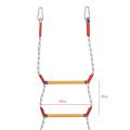 Boat Rope Ladder,Outdoor Climbing Ladder,Assist Boarding Rope Ladder,Folding Marine Rope Ladder,Swim Ladder,for Kayak Dinghy. 
