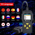 Aermotor  V200 Pro Fault Code Clear Car OBD 2 Scanner Universal OBD2 Code Reader Engine Battery O2 Sensor EVAP Tester Diagnostic. 