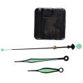 11 Styles DIY Clocks Parts Quartz Clock Movement Mechanism Repair Black + Hands Replacement Kit Set. 