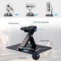 Projector Stand Table Foldable Desktop Mount Ceiling 180° Adjustment Universal 1/4" Screw For Most Mini Projectors. 