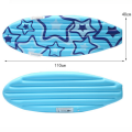 1 Pcs Surfboard Inflate, Inflatable Surfboard for Beach, Tropical and Luau Party Decorations, Inflatable Pool Toy, Beach Party I. 